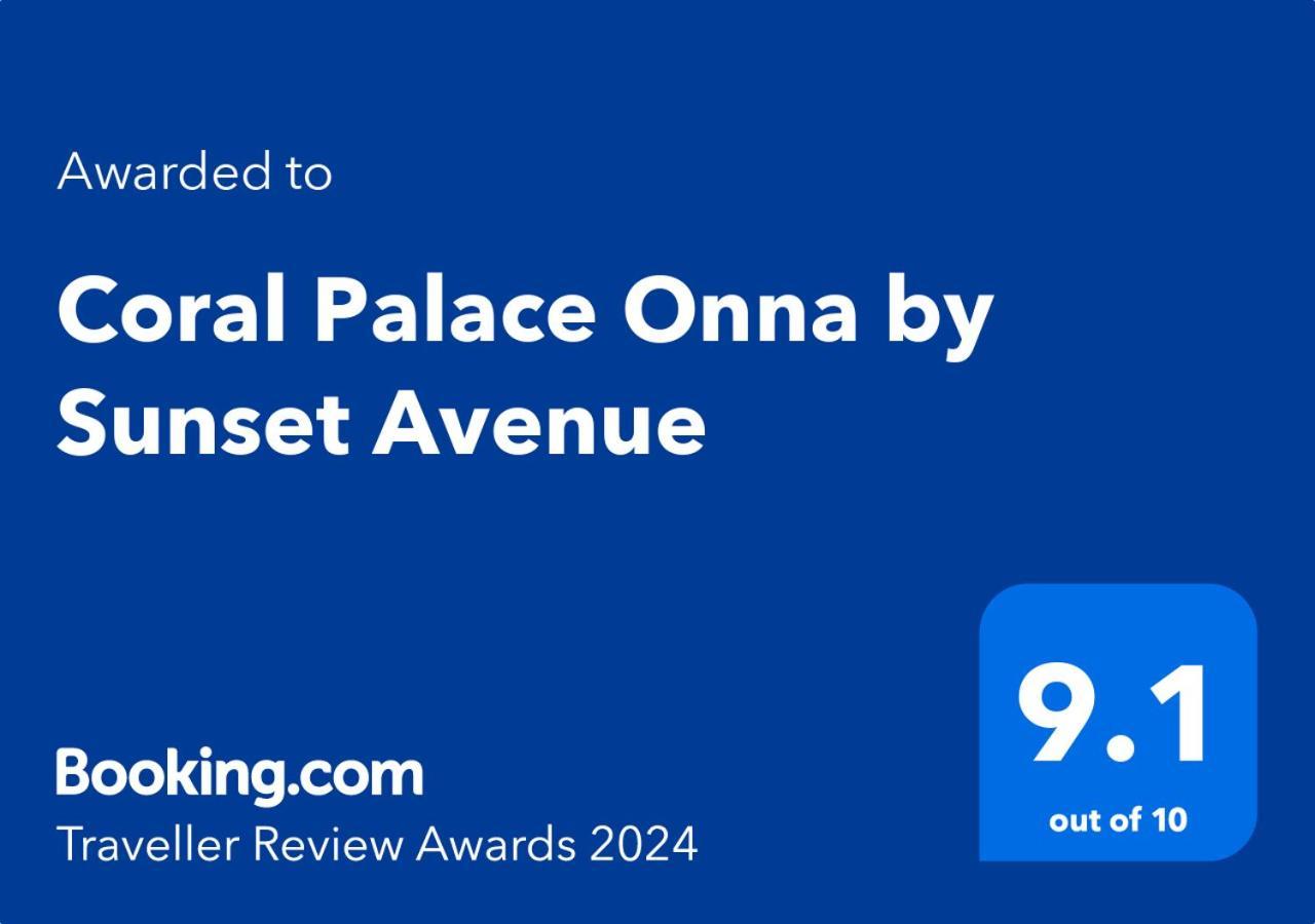 Coral Palace Onna By Sunset Avenue المظهر الخارجي الصورة